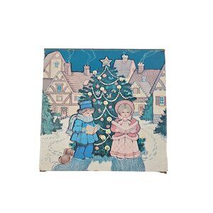 Avon Christmas Carollers Fragranced Soaps Set Of 2 3oz Each Vintage Holiday NOS